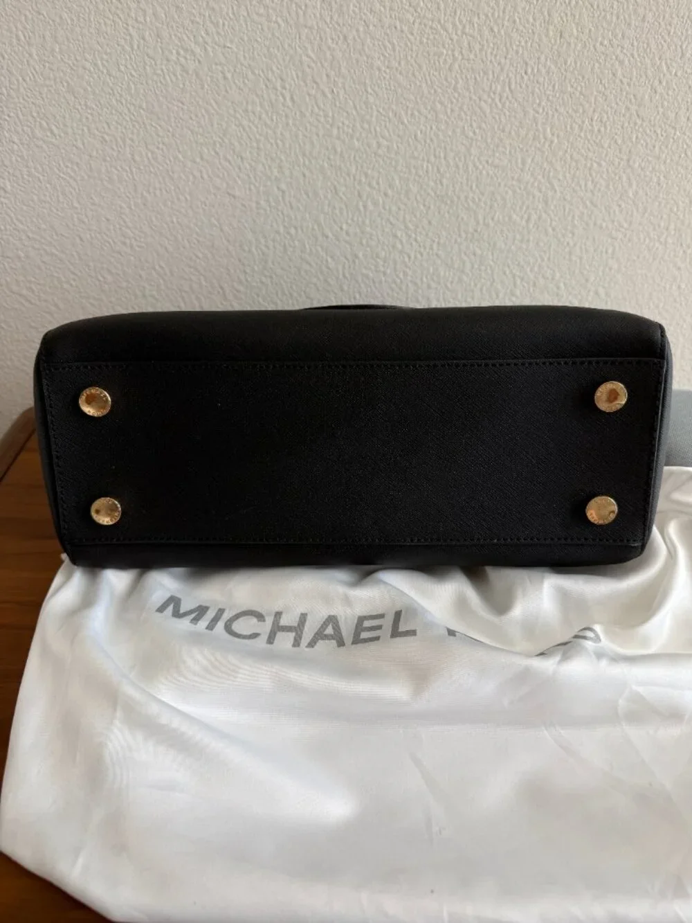 Michael Kors Sutton Medium Black Satchel